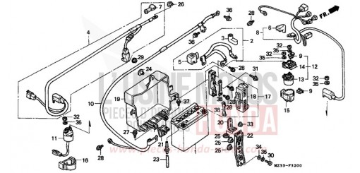 BATTERIE GL1500SES de 1995